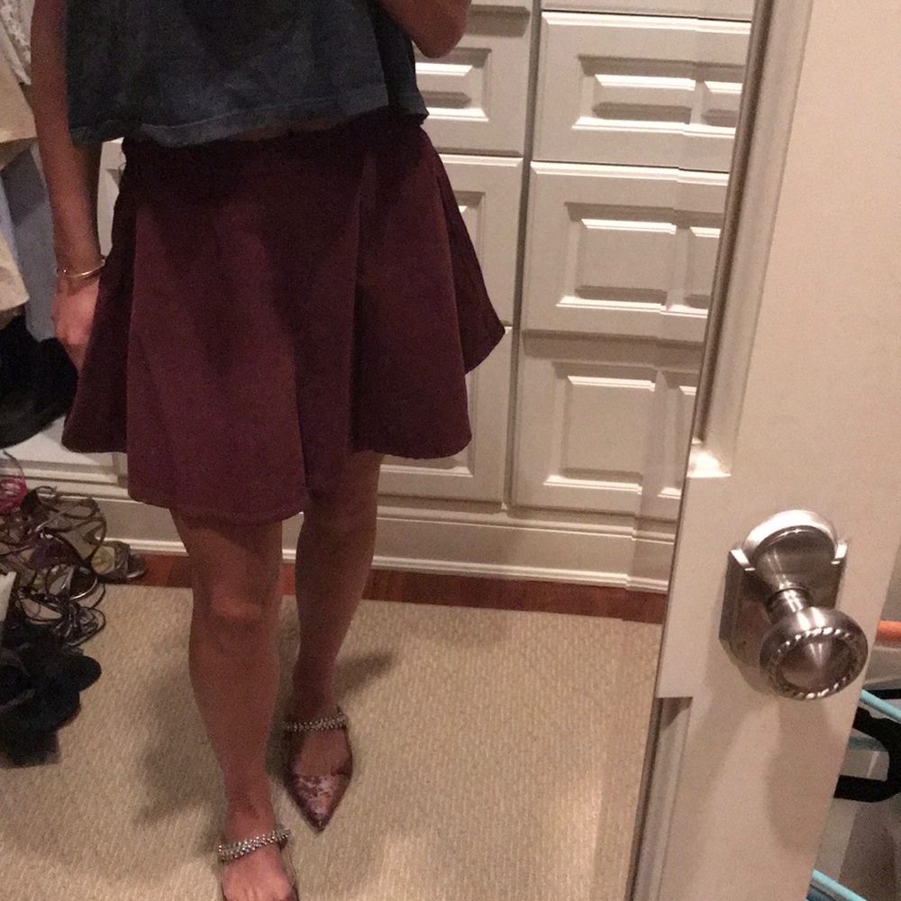 American Apparel Corduroy Skirt